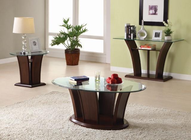 MANHATTAN IV Dark Cherry End Table, Brown Cherry - Olympia Furniture (Saint George, Utah)