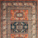 Mortsel Orange/Multi 5'3" X 7'6" Area Rug - Olympia Furniture (Saint George, Utah)