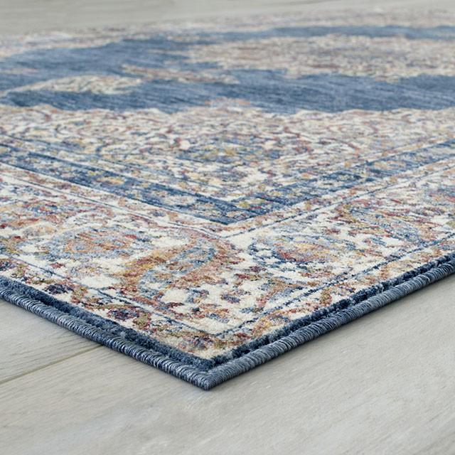 Payas Blue/Multi 5' X 7' Area Rug - Olympia Furniture (Saint George, Utah)