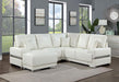 ALTHEA Sectional, White - Olympia Furniture (Saint George, Utah)