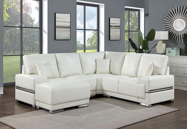 ALTHEA Sectional, White - Olympia Furniture (Saint George, Utah)