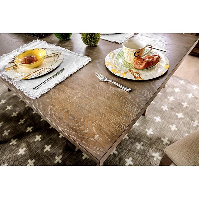 Patience Rustic Natural Tone Dining Table - Olympia Furniture (Saint George, Utah)