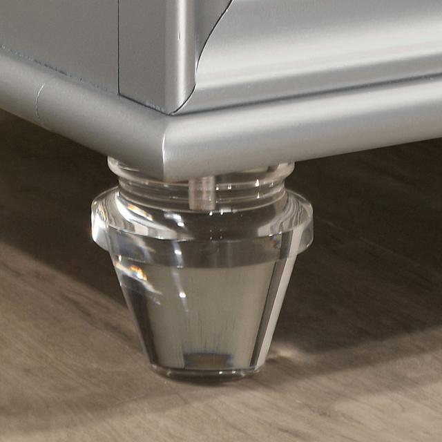 MADDIE Night Stand, Silver - Olympia Furniture (Saint George, Utah)