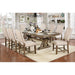 Julia Light Oak/Ivory Side Chair (2/CTN) - Olympia Furniture (Saint George, Utah)