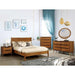 LENNART I Gray & Oak Full Twin Bed - Olympia Furniture (Saint George, Utah)