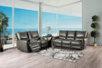 PHINEAS Power Recliner, Gray - Olympia Furniture (Saint George, Utah)