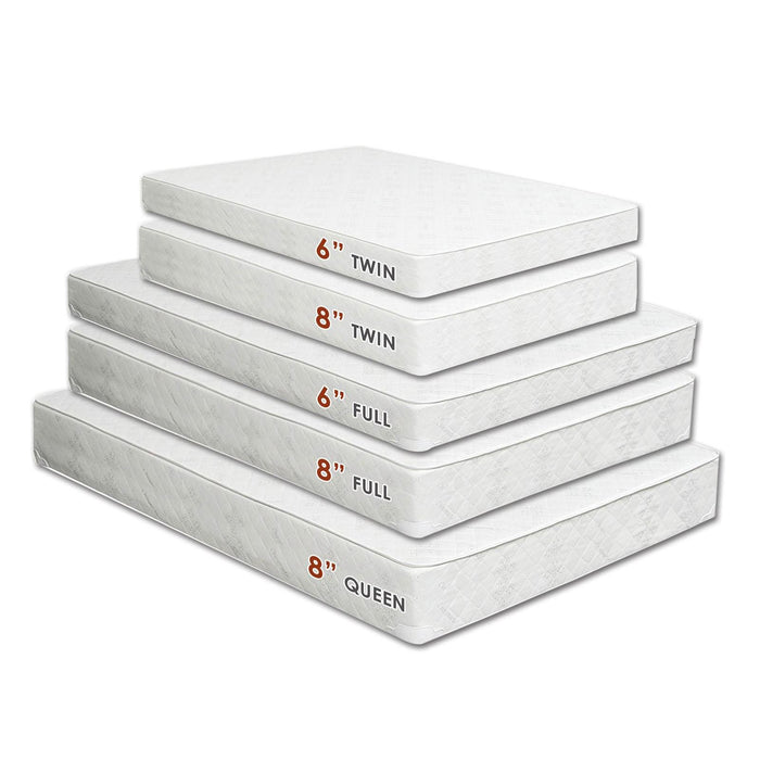 Daisy White 6" Bunkie Board Combo Mattress - Twin XL - Olympia Furniture (Saint George, Utah)