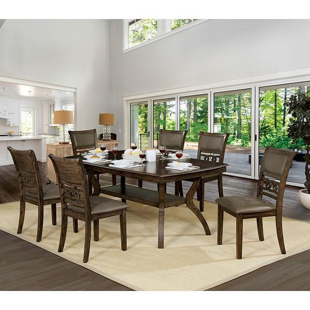 Holly Satin Walnut Dining Table - Olympia Furniture (Saint George, Utah)