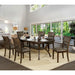 Holly Satin Walnut Dining Table - Olympia Furniture (Saint George, Utah)