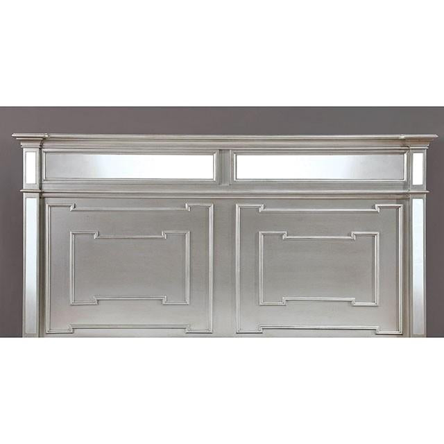 Salamanca Silver Cal.King & Queen Bed - Olympia Furniture (Saint George, Utah)