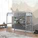 Opal Iii Black & Silver Twin Loft Bed - Olympia Furniture (Saint George, Utah)