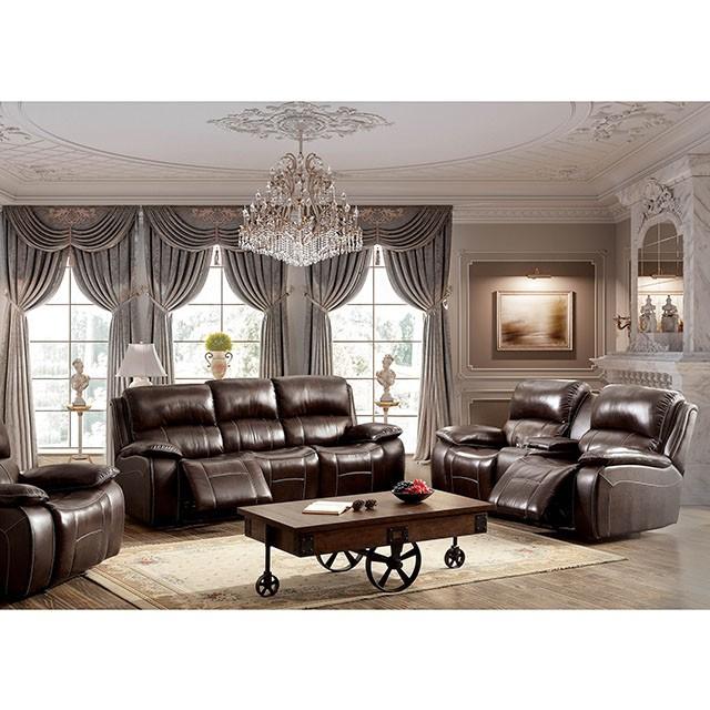 Ruth Brown Love Seat - Olympia Furniture (Saint George, Utah)
