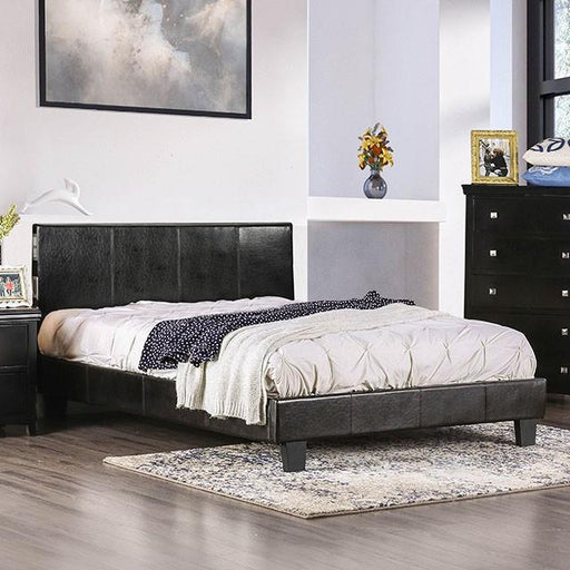 Evans Bed Espresso & Pink - Olympia Furniture (Saint George, Utah)