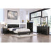 Evans Bed Espresso & Pink - Olympia Furniture (Saint George, Utah)