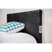 Evans Bed Espresso & Pink - Olympia Furniture (Saint George, Utah)