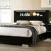 Carlie Bed White & Black - Olympia Furniture (Saint George, Utah)