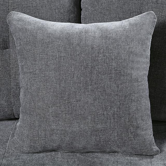 LYNDA Sofa w/ Pillows, Dark Gray - Olympia Furniture (Saint George, Utah)