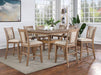 UPMINSTER Counter Ht. Table, Natural Tone - Olympia Furniture (Saint George, Utah)