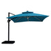 Sano 10 Ft Square Umbrella w/ Double Top w/ LED + 37" Large Base - Olympia Furniture (Saint George, Utah)