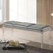 MADDIE Bench, Silver - Olympia Furniture (Saint George, Utah)