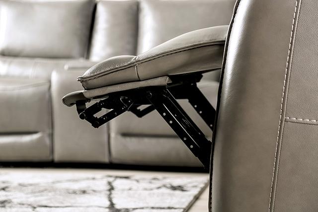 PHINEAS Power Sofa, Gray - Olympia Furniture (Saint George, Utah)