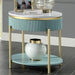 KOBLENZ End Table, Light Teal - Olympia Furniture (Saint George, Utah)