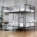 Olga I Antique Black Full/Full Bunk Bed - Olympia Furniture (Saint George, Utah)