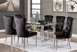 Casper Chrome Dining Table - Olympia Furniture (Saint George, Utah)