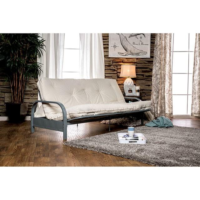 KNOX White 8" White Futon Mattress - Olympia Furniture (Saint George, Utah)