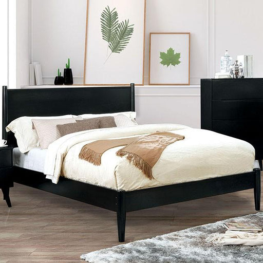 LENNART II Black & White Cal.King, E.King, Full, Queen, Twin Bed - Olympia Furniture (Saint George, Utah)