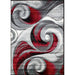 Niksar Red 5' X 7' Area Rug - Olympia Furniture (Saint George, Utah)