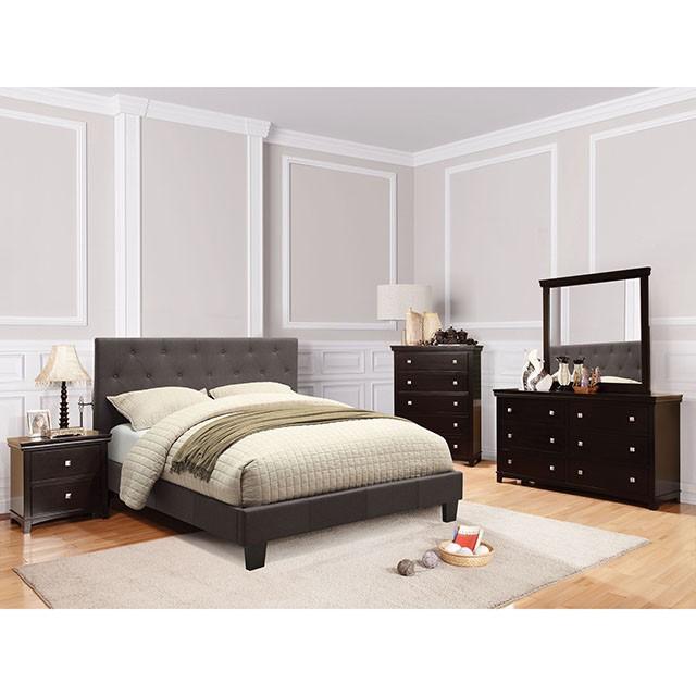 LEEROY Queen & Twin Bed Ivory & Gray - Olympia Furniture (Saint George, Utah)