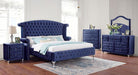 Alzire Black & Blue Mirror - Olympia Furniture (Saint George, Utah)