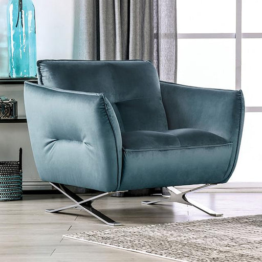 Civellutino Chair Teal - Olympia Furniture (Saint George, Utah)