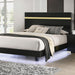 Lillestrom E.King, Queen, Full, & Full Bed Black & White - Olympia Furniture (Saint George, Utah)