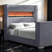 Sumter Bed Black & Grey - Olympia Furniture (Saint George, Utah)