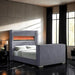 Sumter Bed Black & Grey - Olympia Furniture (Saint George, Utah)
