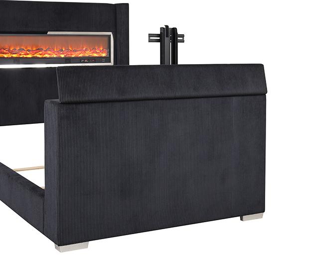 Sumter Bed Black & Grey - Olympia Furniture (Saint George, Utah)