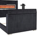 Sumter Bed Black & Grey - Olympia Furniture (Saint George, Utah)