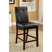 BONNEVILLE II Brown Cherry/Black Counter Ht. Chair (2/CTN) - Olympia Furniture (Saint George, Utah)