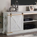 BORREGO TV Stand, Antique White - Olympia Furniture (Saint George, Utah)