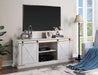 BORREGO TV Stand, Antique White - Olympia Furniture (Saint George, Utah)