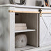 BORREGO TV Stand, Antique White - Olympia Furniture (Saint George, Utah)