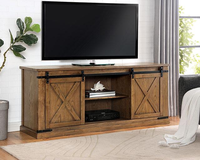 BORREGO TV Stand, Dark Oak - Olympia Furniture (Saint George, Utah)