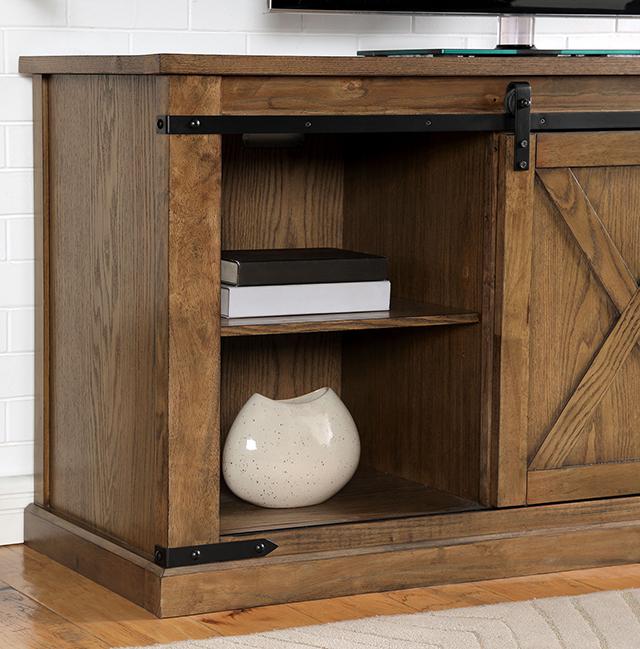 BORREGO TV Stand, Dark Oak - Olympia Furniture (Saint George, Utah)