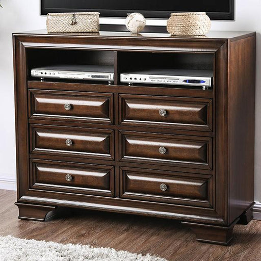 Brandt Brown Cherry Media Chest - Olympia Furniture (Saint George, Utah)