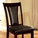 BRENT Dark Cherry/Espresso Side Chair (2/CTN) - Olympia Furniture (Saint George, Utah)