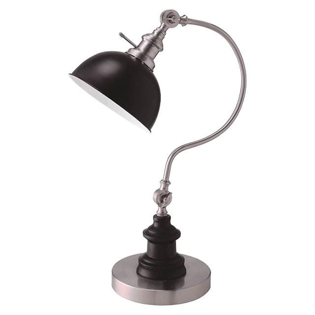 Briar Stain Nickel Table Lamp - Olympia Furniture (Saint George, Utah)
