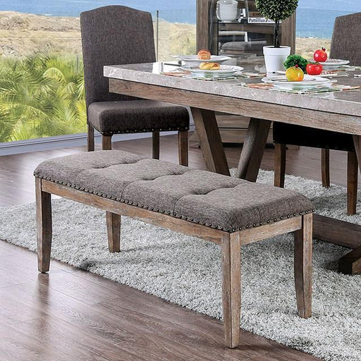 Bridgen Natural/Brown Bench - Olympia Furniture (Saint George, Utah)