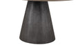 Broager 5 Pc Dining Table Set (White Caster Chairs) Rustic Oak - Olympia Furniture (Saint George, Utah)